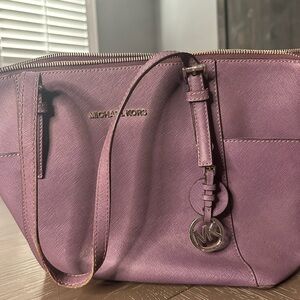 Very used Michael Kors Purple Purse